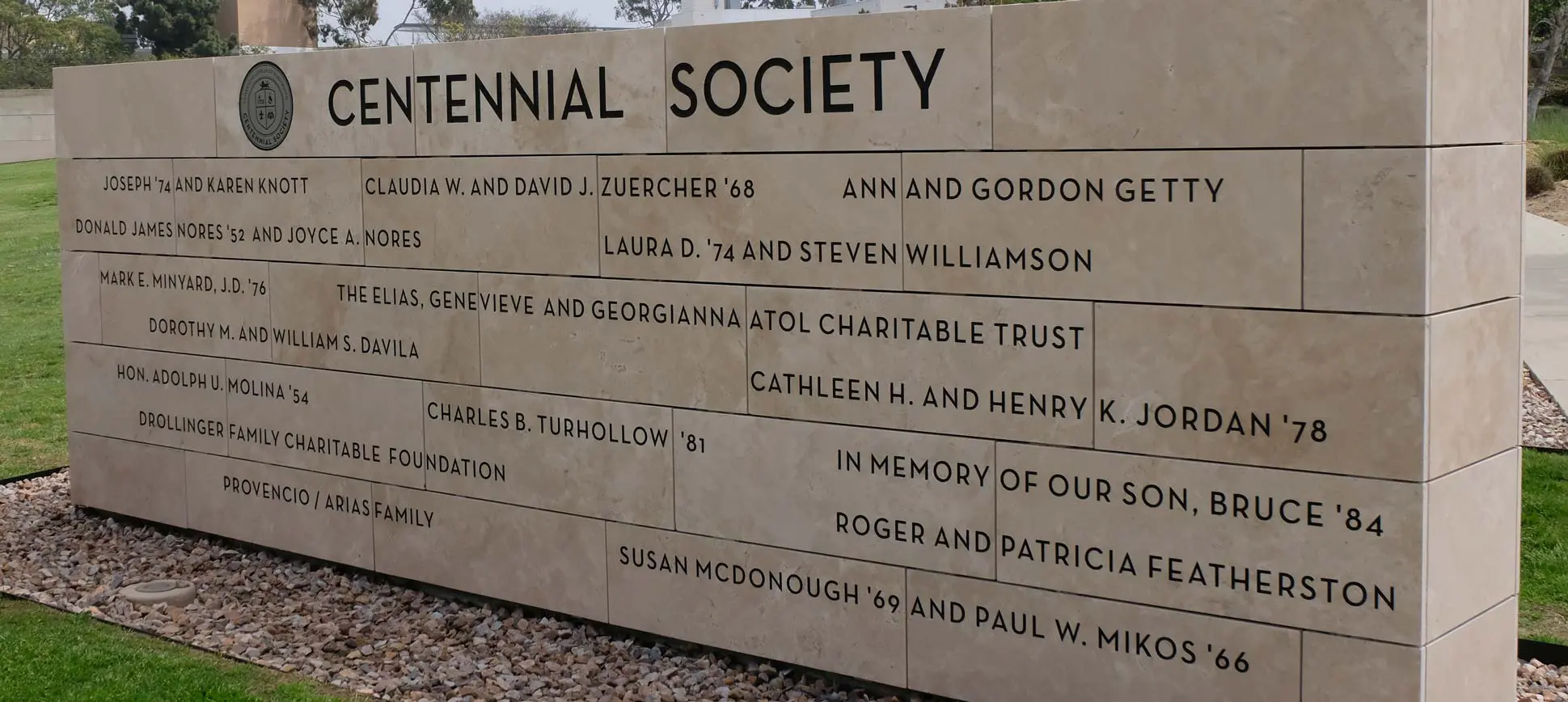 Donor Wall